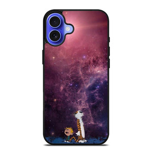 CALVIN AND HOBES NEBULA iPhone 16 Case Cover