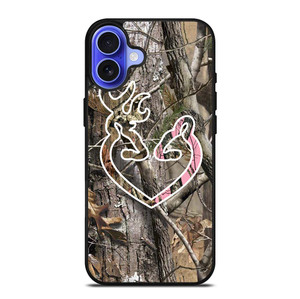 CAMO BROWNING LOVE iPhone 16 Case Cover