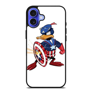 CAPTAIN AMERICA DAFFY DUCK 2 iPhone 16 Case Cover