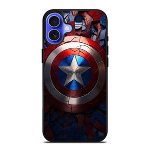 CAPTAIN AMERICA SHIELD AVENGERS iPhone 16 Case Cover