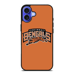 CINCINNATI BENGALS FOOTBALL LOGO NFL TEAM iPhone 16 Case Cover