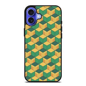 DEMON SLAYER TOMIOKA PATTERN iPhone 16 Case Cover
