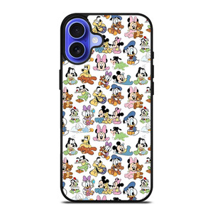 DISNEY KIDS CHARACTERS KICKEY DONALD GOOFY iPhone 16 Case Cover
