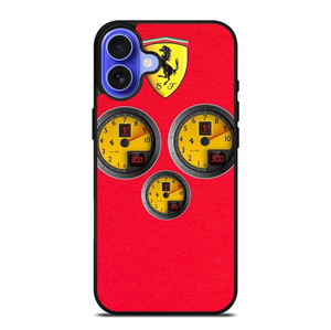 FERRARI SPEEDOMETER iPhone 16 Case Cover