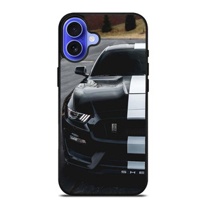 FORD MUSTANG SHELBY BLACK iPhone 16 Case Cover