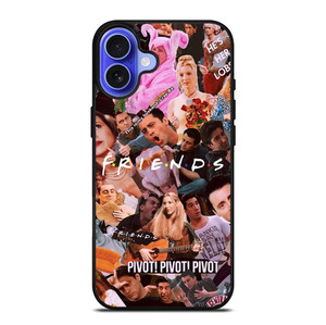 FRIENDS TV SERIES COLLAGE iPhone 16 Case Cover