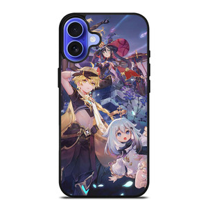 GAME CHARACTERS GENSHIN IMPACT iPhone 16 Case Cover