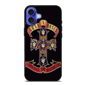 GUNS N ROSES 2 iPhone 16 Case Cover