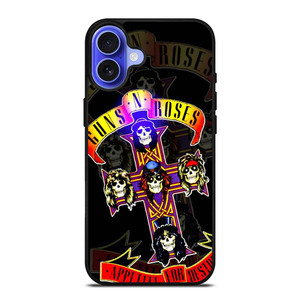 GUNS N ROSES BAND ROCK iPhone 16 Case Cover