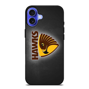 HAWTHORN HAWKS FOOTBALL CLUB LOGO AUSTRALIA iPhone 16 Case Cover