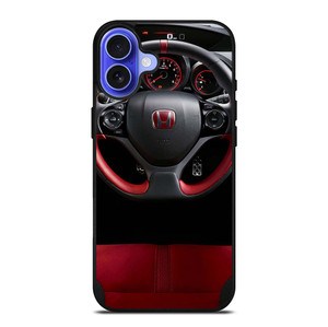 HONDA CIVIC TYPE R STEERING WHEEL iPhone 16 Case Cover