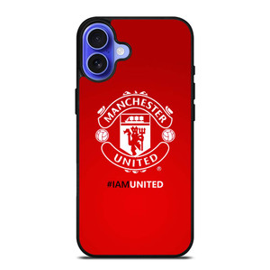 I AM UNITED MANCHESTER UNITED iPhone 16 Case Cover