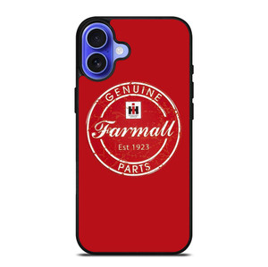 IH INTERNATIONAL HARVESTER FARMALL LOGO TRACTOR PARTS EST 1923 iPhone 16 Case Cover