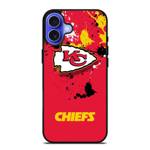 KANSAS CITY CHIEFS ART iPhone 16 Case Cover