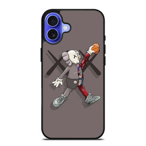 KAWS AIR JORDAN iPhone 16 Case Cover