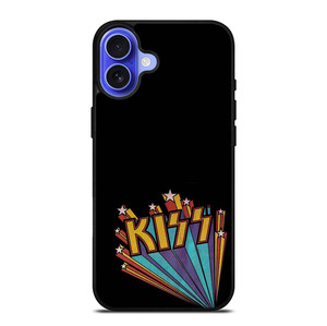 KISS BAND LOGO iPhone 16 Case Cover