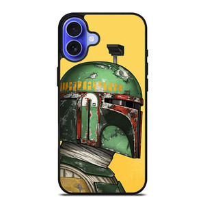 MANDALORIAN HEAD STAR WARS iPhone 16 Case Cover