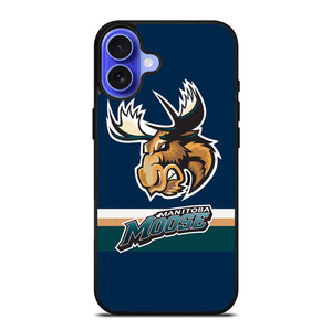 MANITOBA MOOSE Hockey iPhone 16 Case Cover