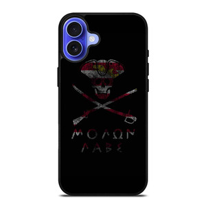 MOLON LABE SKULL LOGO iPhone 16 Case Cover