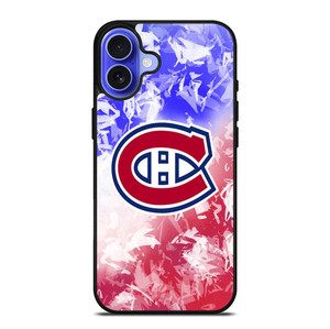 MONTREAL CANADIENS ART LOGO iPhone 16 Case Cover