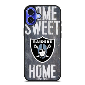 OAKLAND RAIDERS HOME SWEET HOME iPhone 16 Case Cover