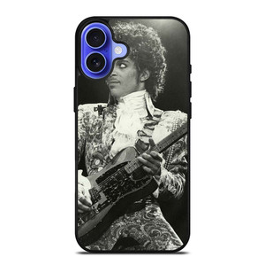 PRINCE IN MEMORIAM GUITAR iPhone 16 Case Cover