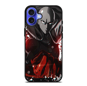 SAITAMA ONE PUNCH MAN ANIME iPhone 16 Case Cover