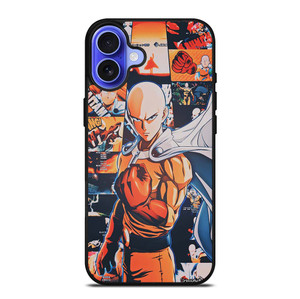 SAITAMA ONE PUNCH MAN COMIC iPhone 16 Case Cover