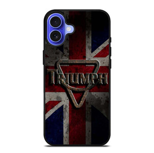 TRIUMPH MOTORCYCLE EMBLEM 2 iPhone 16 Case Cover