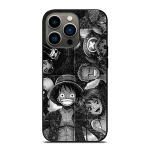 ONE PIECE BLACK WHITE GRUNGE ALL iPhone 13 Pro Case Cover