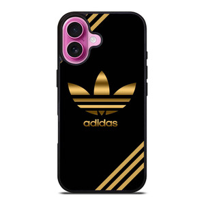ADIDAS GOLD iPhone 16 Plus Case Cover