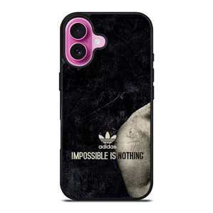 ADIDAS IMPOSSIBLE IS NOTHING iPhone 16 Plus Case Cover