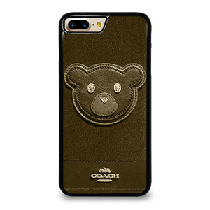 COACH NEW YORK BROWN BEAR iPhone 7 / 8 Plus Case Cover