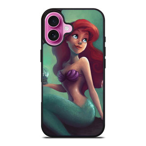 ARIEL THE LITTLE MERMAID ART iPhone 16 Plus Case Cover