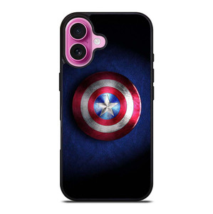 CAPTAIN AMERICA SHIELD EMBLEM iPhone 16 Plus Case Cover