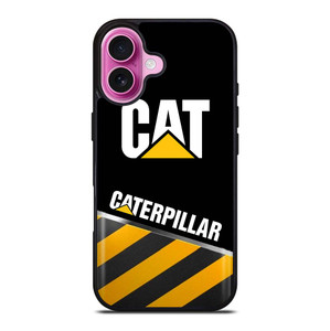 CAT CATERPILLAR STRIPE LOGO iPhone 16 Plus Case Cover
