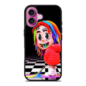 6IX9INE 69 RAPPER RAINBOW PEE iPhone 16 Plus Case Cover