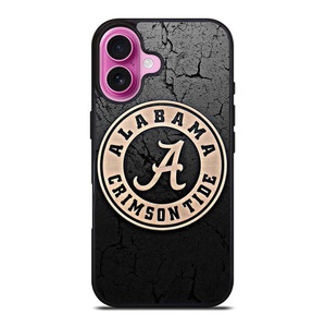 ALABAMA CRIMSON TIDE LOGO EMBLEM iPhone 16 Plus Case Cover