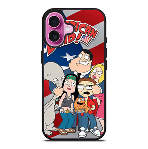 AMERICAN DAD CARTOON SERIES iPhone 16 Plus Case Cover