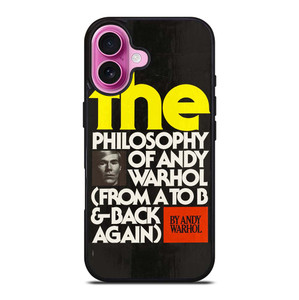ANDI WARHOL iPhone 16 Plus Case Cover