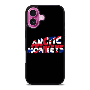 ARCTIC MONKEYS UK FLAG LOGO iPhone 16 Plus Case Cover