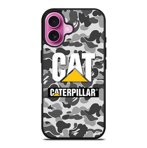 BAPE CAMO CATERPILLAR CAT iPhone 16 Plus Case Cover