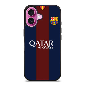 BARCELONA FC JERSEY LOGO iPhone 16 Plus Case Cover