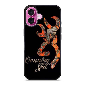 CAMO BROWNING COUNTRY GAL iPhone 16 Plus Case Cover