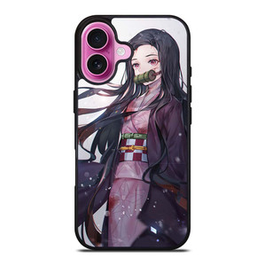 CARTOON DEMON SLAYER NEZUKO KAMADO ANIME iPhone 16 Plus Case Cover