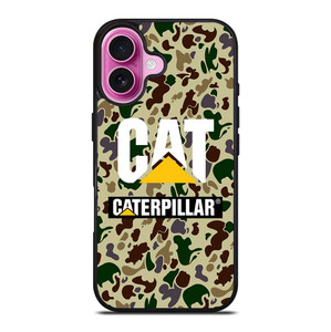 CATERPILLAR CAT BAPE CAMO iPhone 16 Plus Case Cover