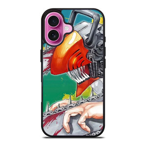 CHAINSAW MAN CARTOON DENJI iPhone 16 Plus Case Cover