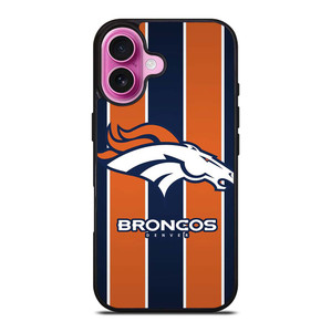 DENVER BRONCOS FOOTBALL LOGO iPhone 16 Plus Case Cover