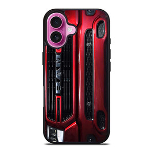 DODGE RAM TRUCK EMBLEM RED iPhone 16 Plus Case Cover