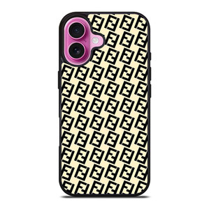 FENDI FASHION ROMA LOGO PATTERN iPhone 16 Plus Case Cover